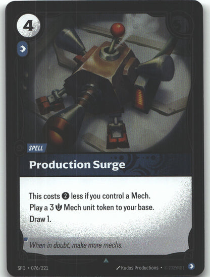 Production Surge