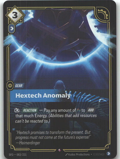 Hextech Anomaly