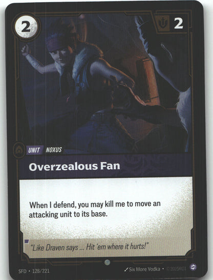 Overzealous Fan