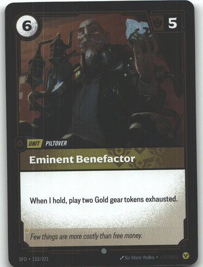 Eminent Benefactor