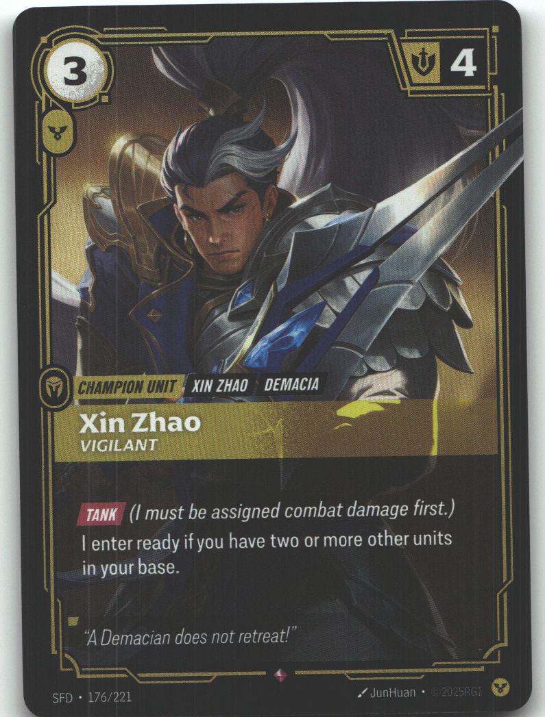 Xin Zhao, Vigilant