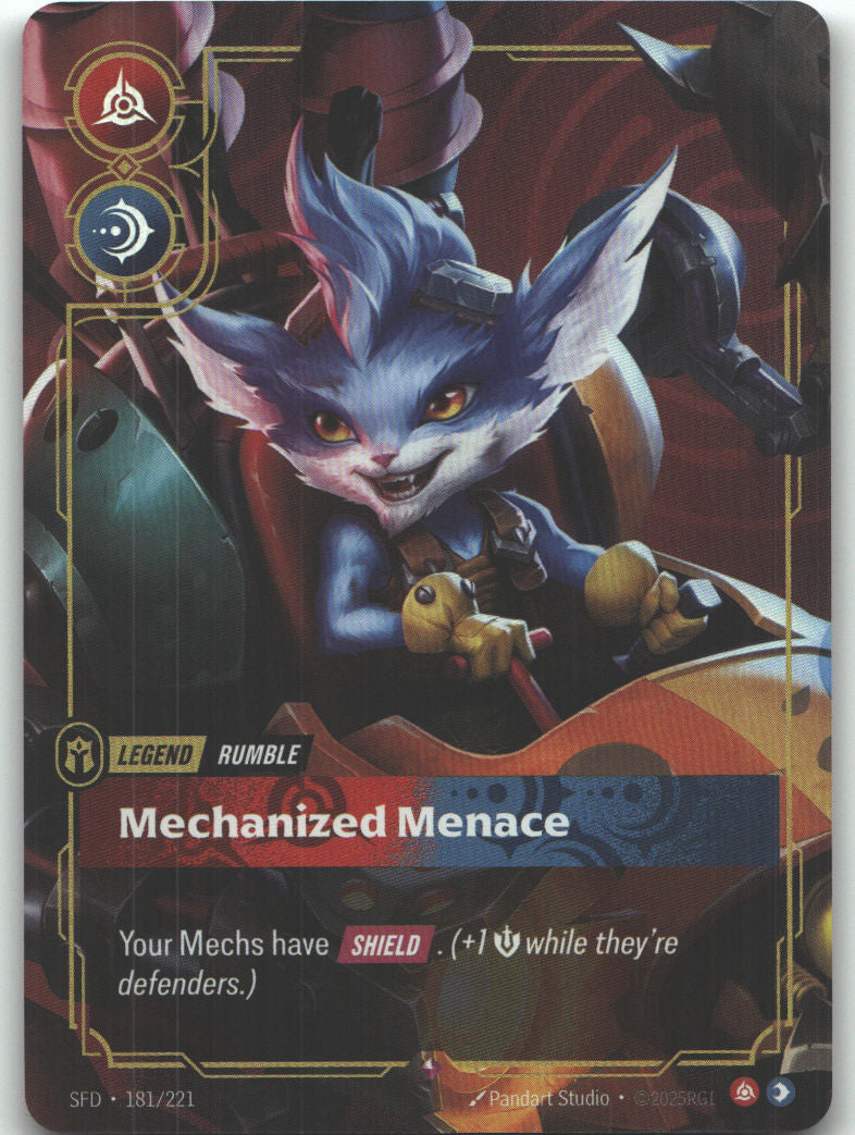 Rumble, Mechanized Menace