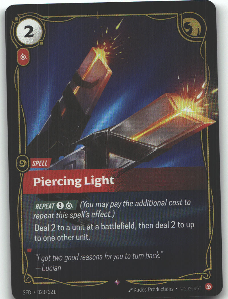 Piercing Light