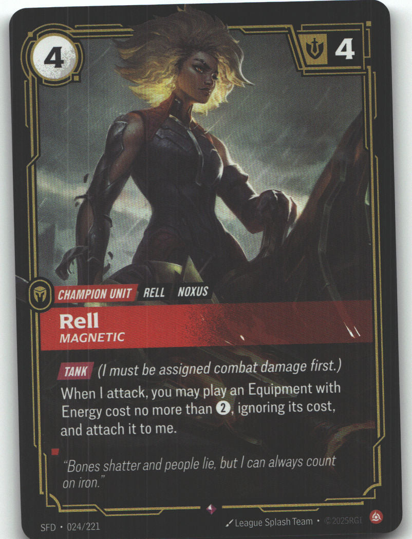 Rell, Magnetic