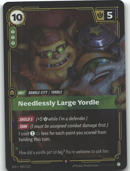Needlessly Large Yordle