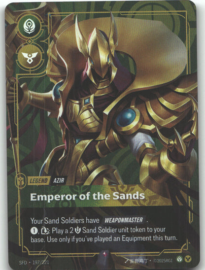 Azir, Emperor of the Sands