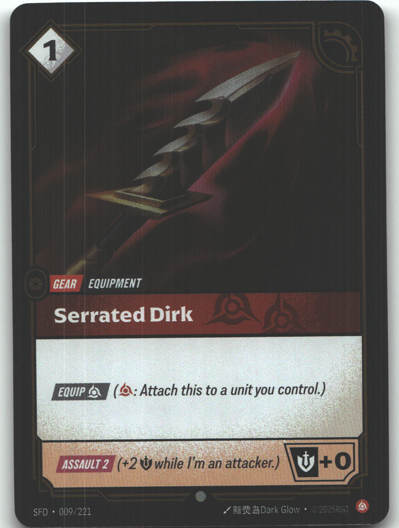Serrated Dirk