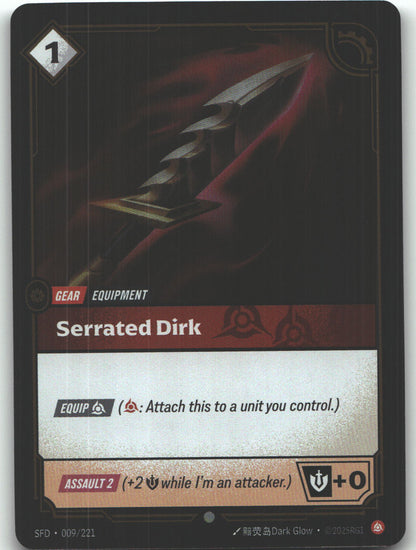 Serrated Dirk