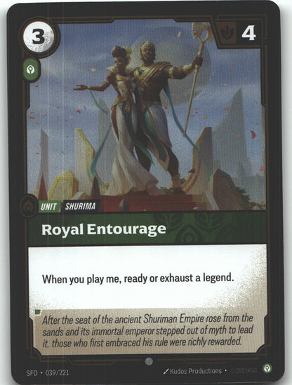 Royal Entourage