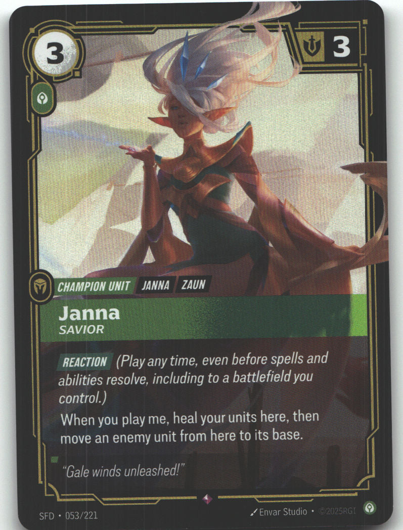 Janna, Savior