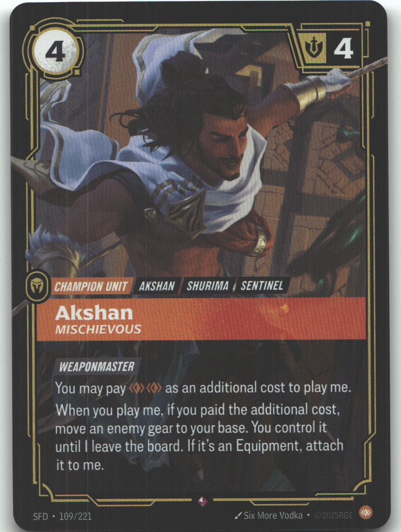Akshan, Mischievous