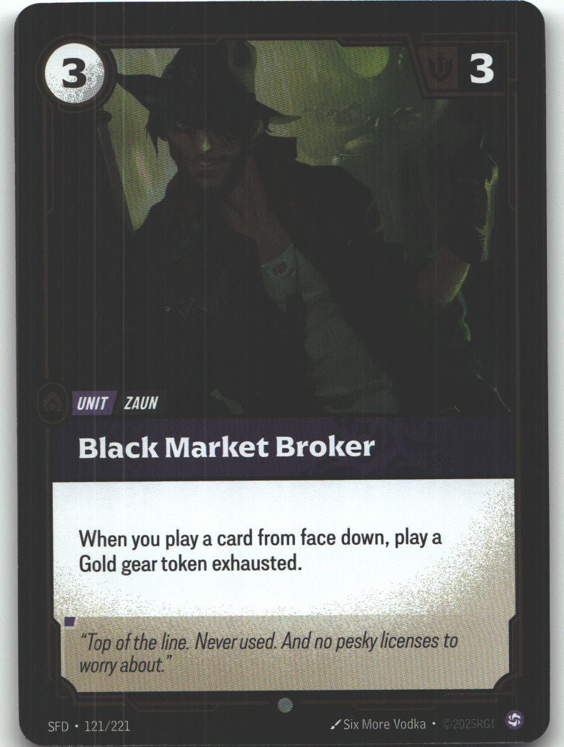 Black Market Broker