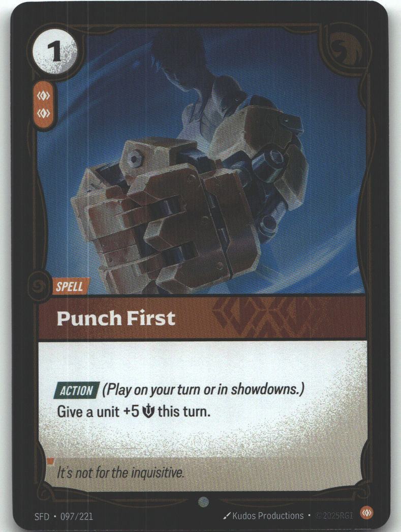 Punch First