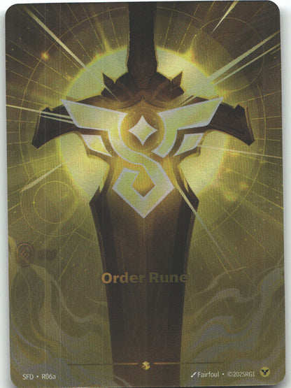 Order Rune (R06a)