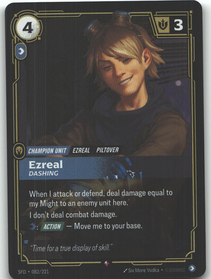 Ezreal, Dashing