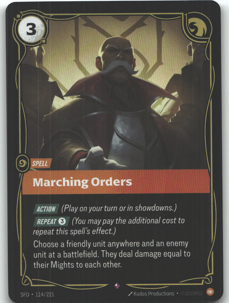 Marching Orders