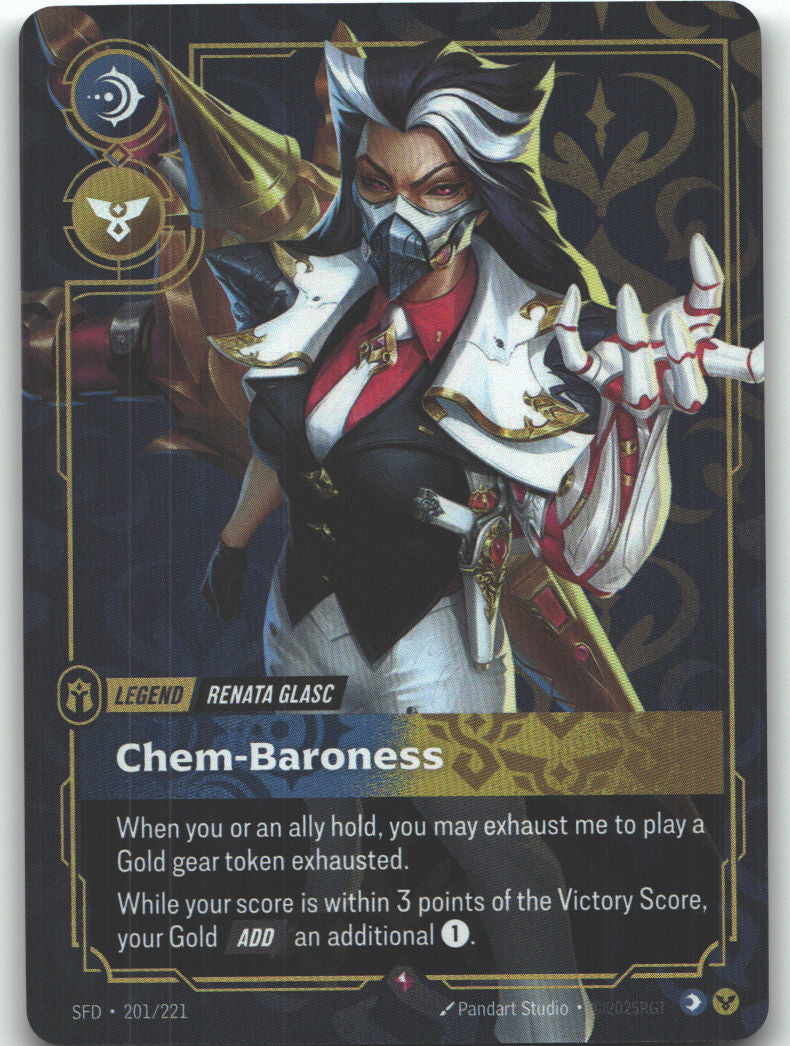 Renata Glasc, Chem-Baroness