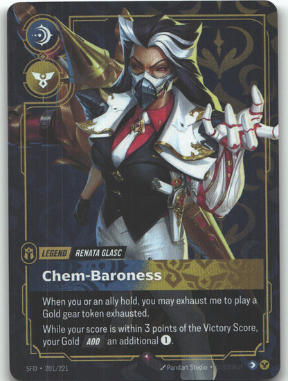 Renata Glasc, Chem-Baroness