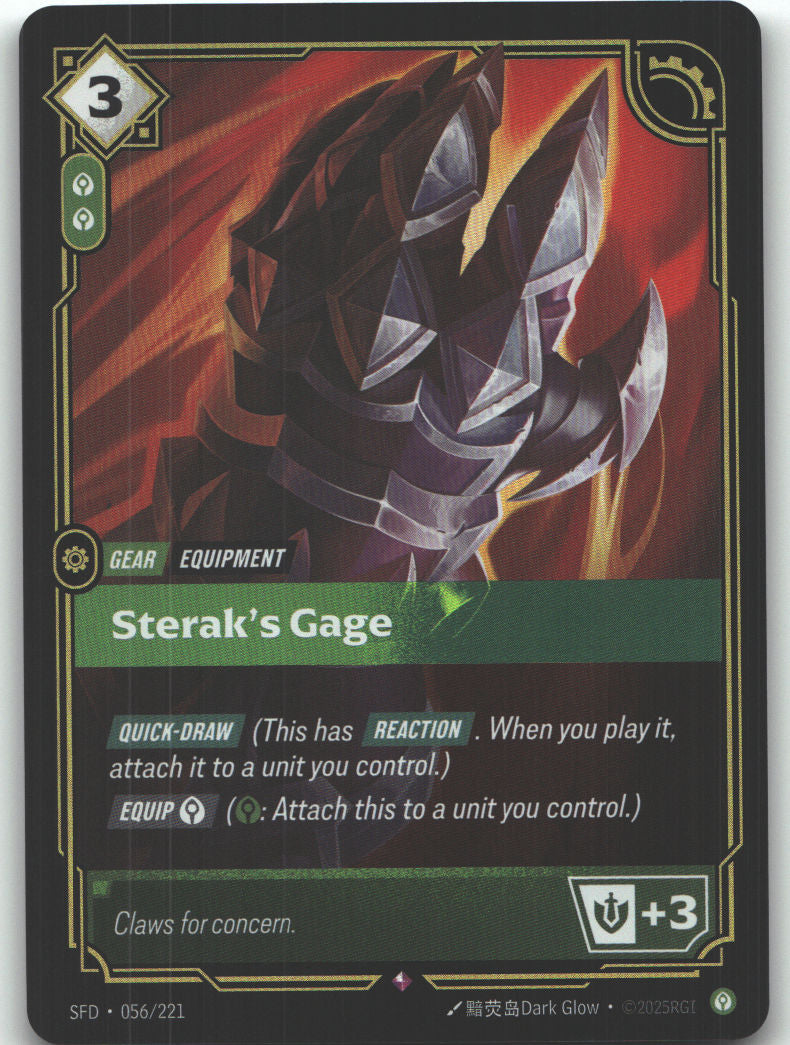 Sterak's Gage