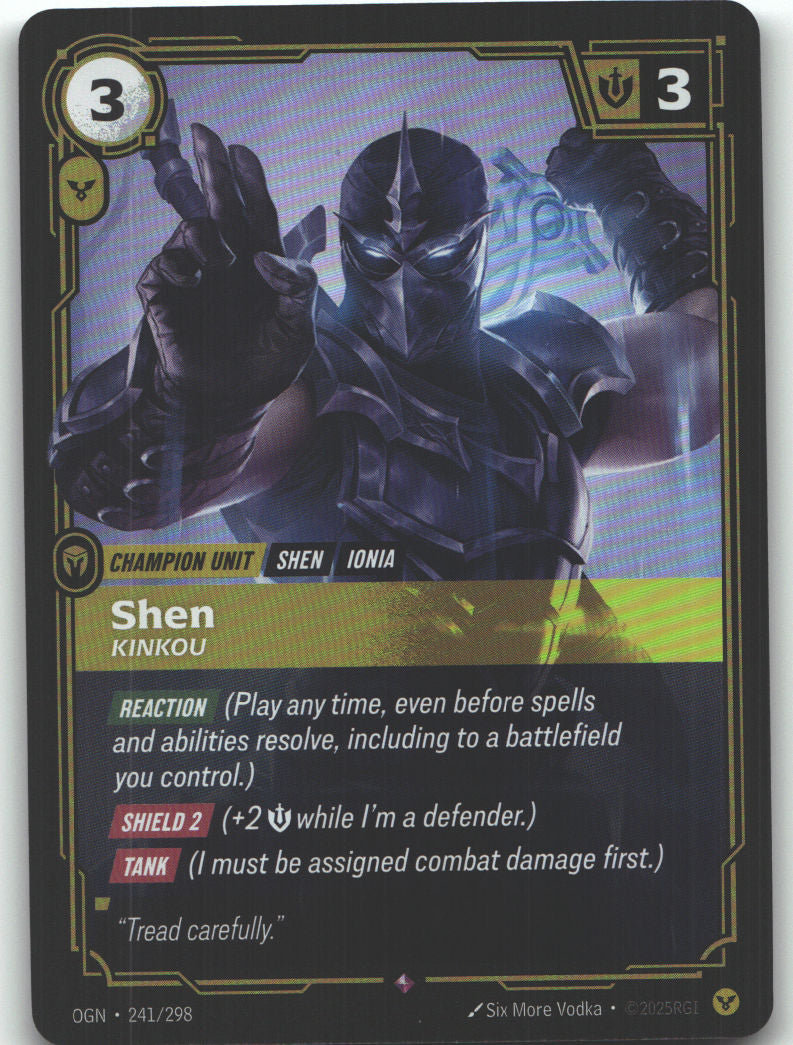 Shen, Kinkou