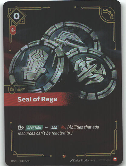 Seal of Rage