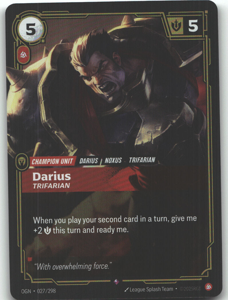 Darius, Trifarian | Near Mint / English / Foil