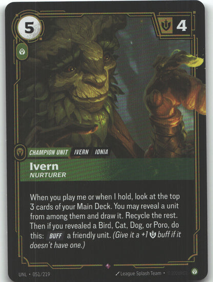 Ivern, Nurturer