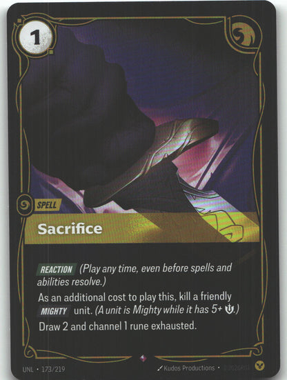 Sacrifice