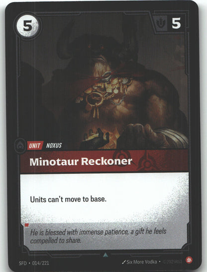 Minotaur Reckoner