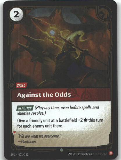 Against the Odds