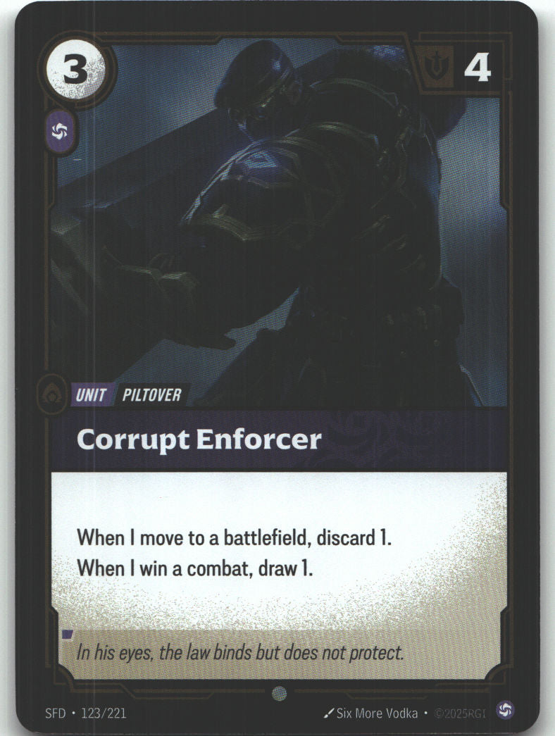 Corrupt Enforcer