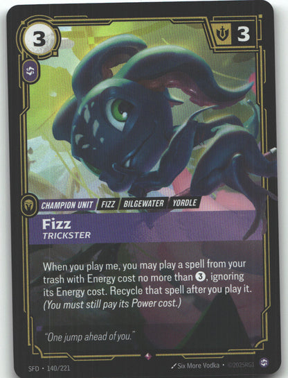 Fizz, Trickster