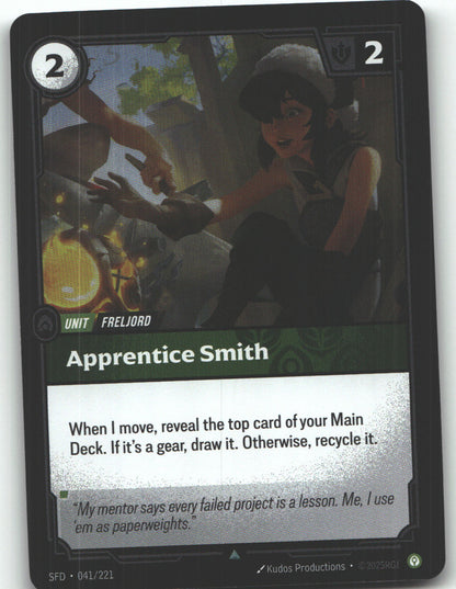 Apprentice Smith