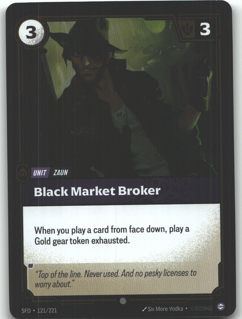 Black Market Broker