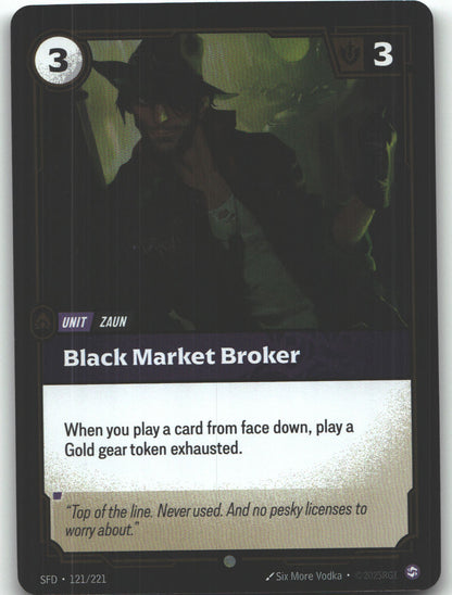 Black Market Broker