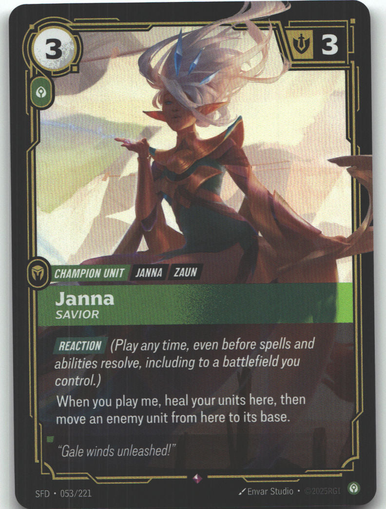 Janna, Savior