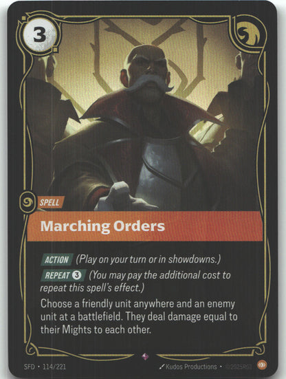 Marching Orders