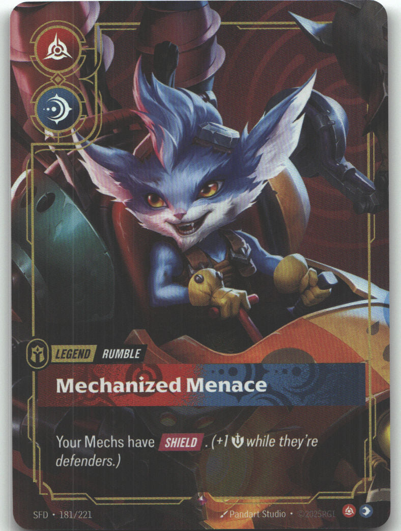 Rumble, Mechanized Menace