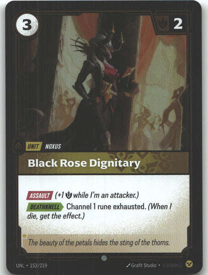 Black Rose Dignitary
