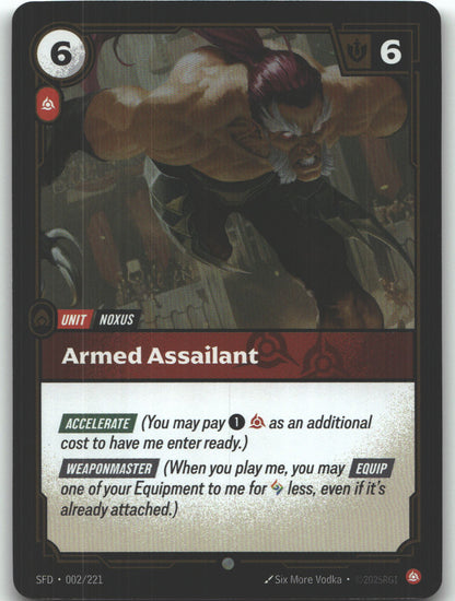 Armed Assailant