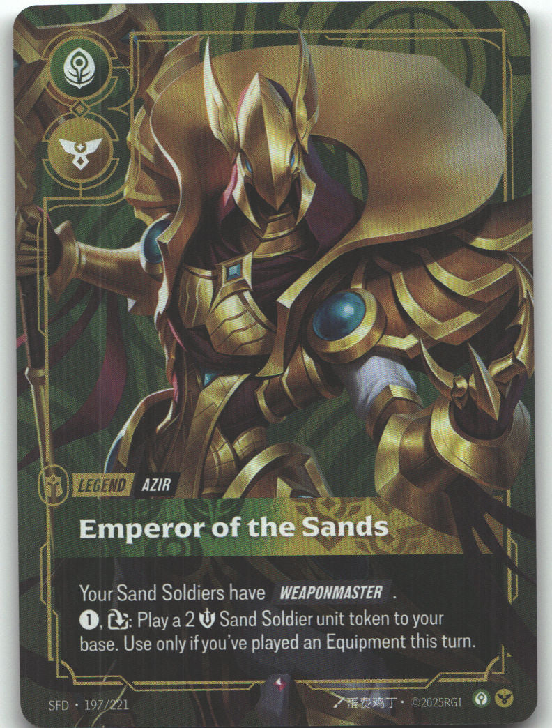 Azir, Emperor of the Sands