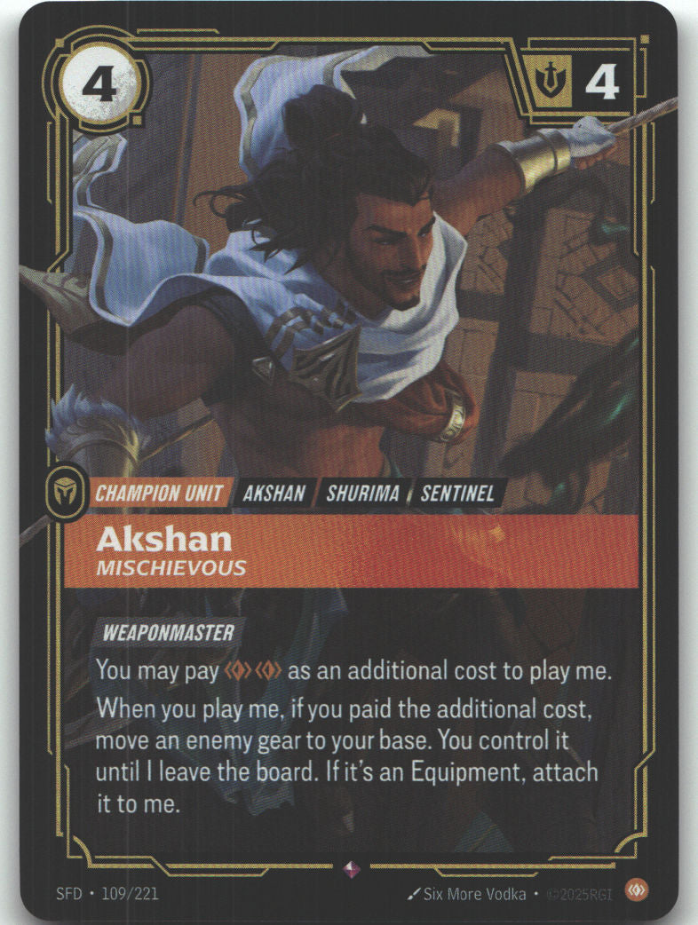 Akshan, Mischievous