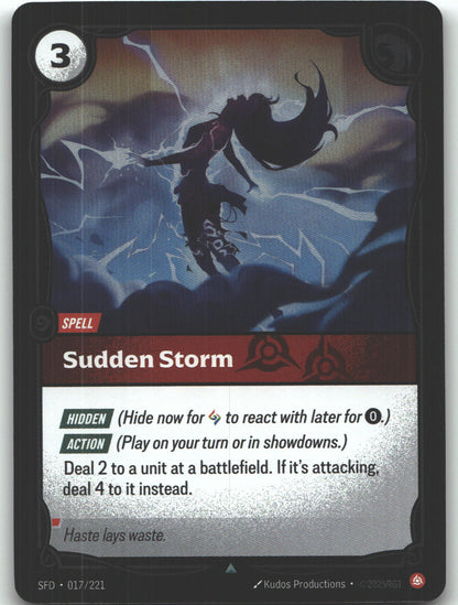 Sudden Storm