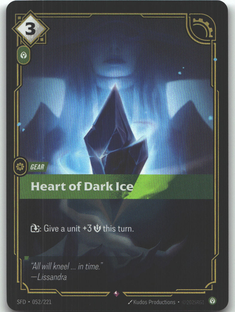 Heart of Dark Ice
