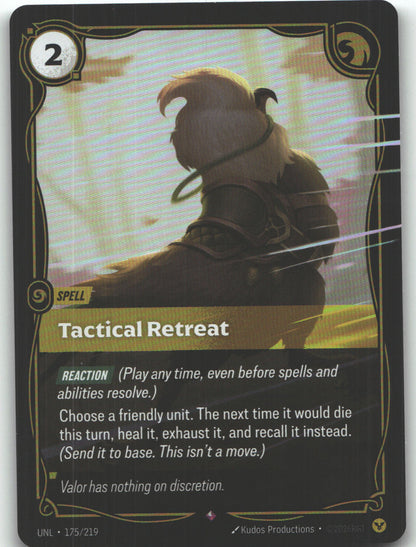 Tactical Retreat