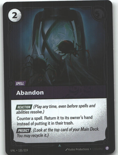 Abandon