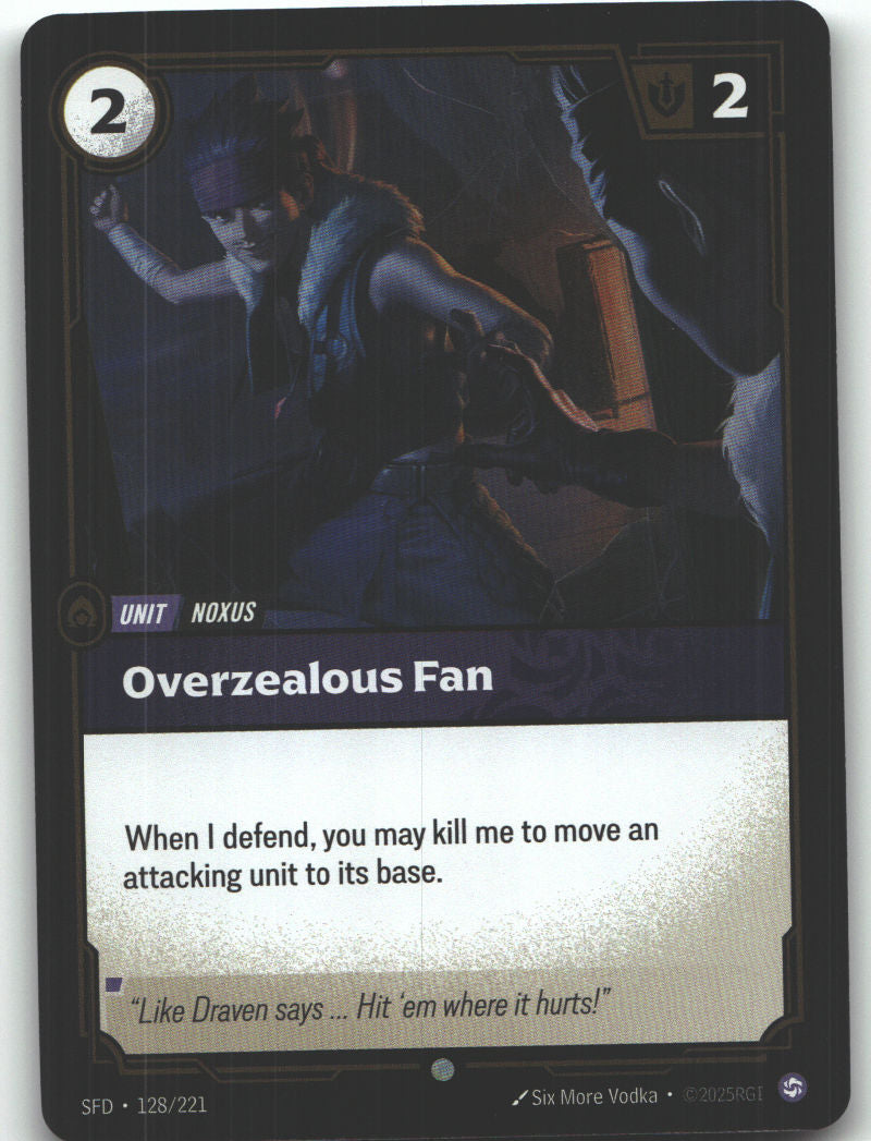 Overzealous Fan