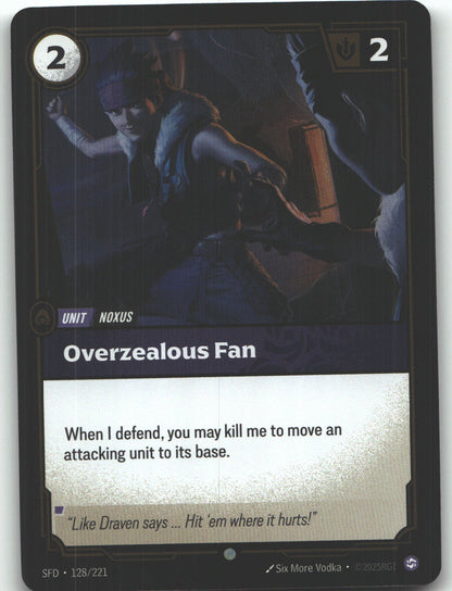 Overzealous Fan