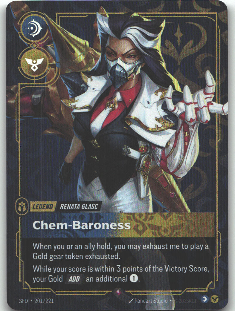 Renata Glasc, Chem-Baroness