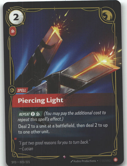 Piercing Light